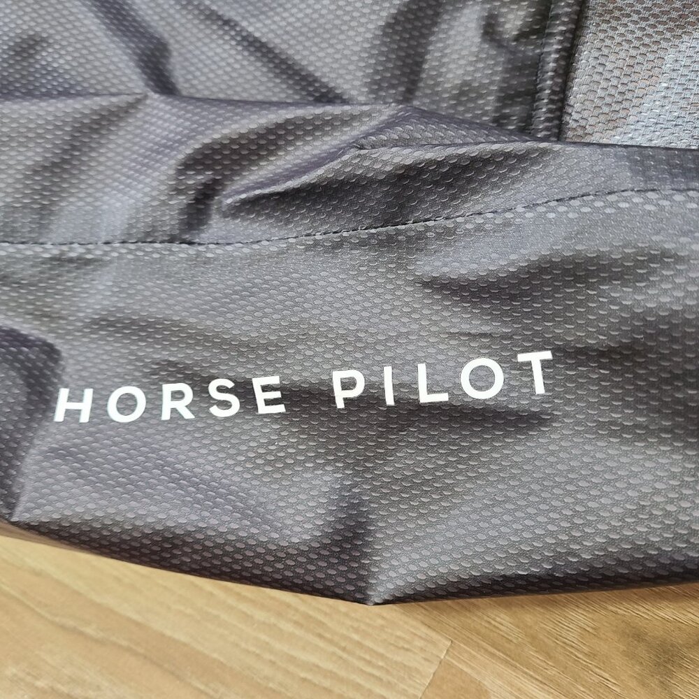 Horse Pilot Rain Jacket Windbreaker Navy size - Picture 8 of 10